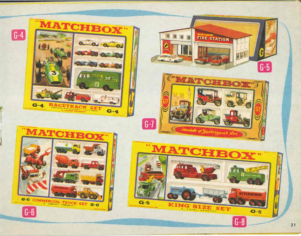 Page 21, Gift Sets g-4, G-6, G-7and G-8